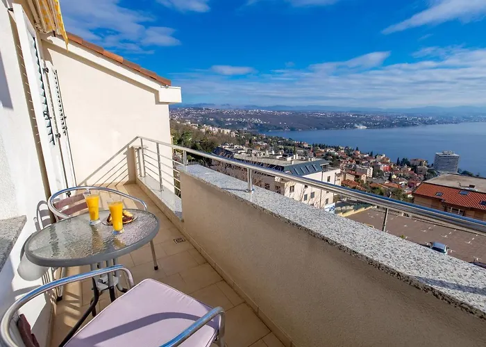 公寓 Kvarner Bay View 奥帕提亚